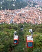 Restaurantul Panoramic va folosi exclusiv telecabina