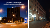 Hotelurile Ramada și Continental Forum din Sibiu au oprit temporar iluminatul exterior arhitectural